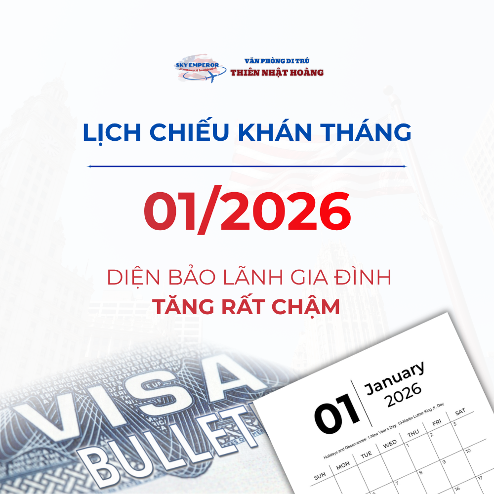 Lịch Visa Tháng 01/2026