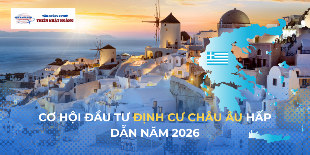 Golden Visa Hy Lạp: Cơ hội đầu tư định cư Châu Âu hấp dẫn năm 2026