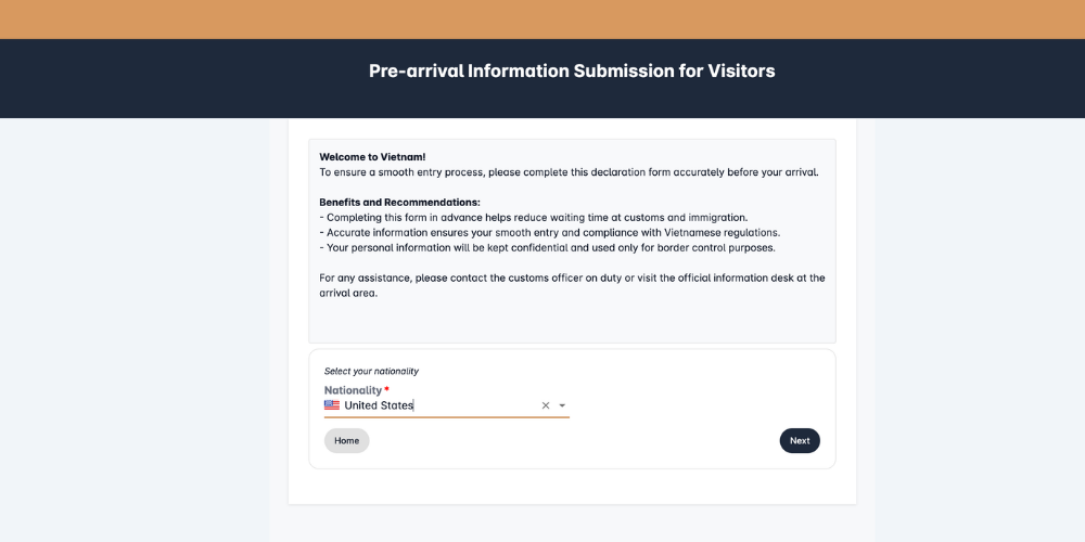 Quy trình khai báo nhập cảnh mới cho người nước ngoài tại Việt Nam
