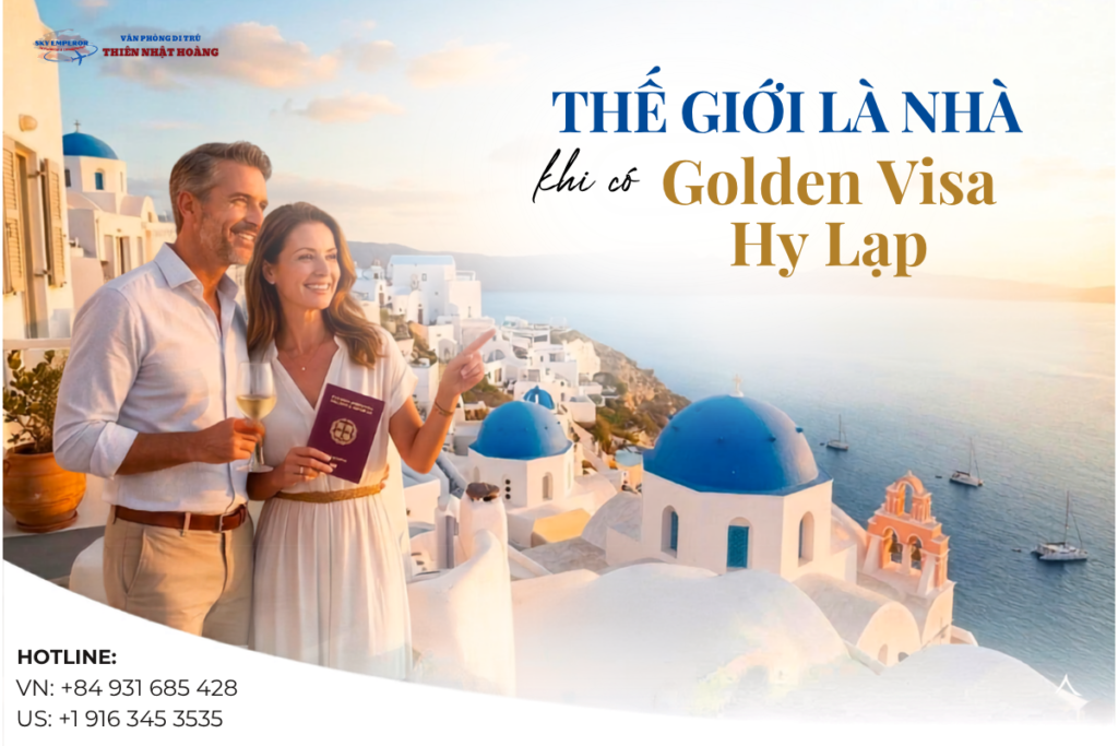 Golden Visa Hy Lạp – Quyền cư trú trở thành một phần trong chiến lược hoạch định tương lai