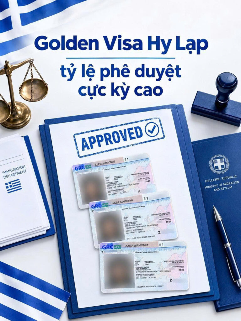 Vì sao hồ sơ Golden Visa Hy Lạp hiếm khi bị từ chối?